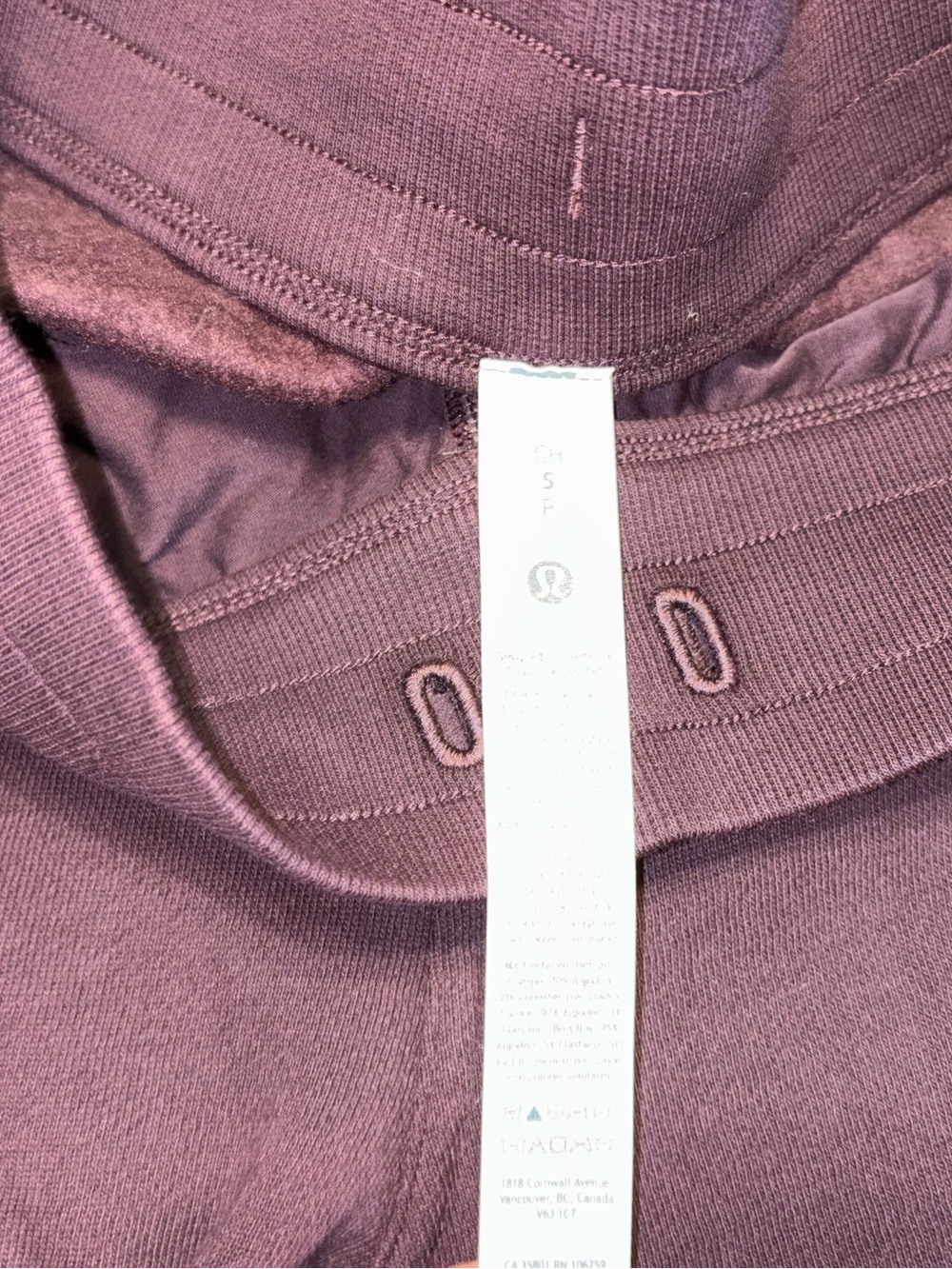 Lululemon Scuba wide leg pans Black Plum small - Picture 6 of 10